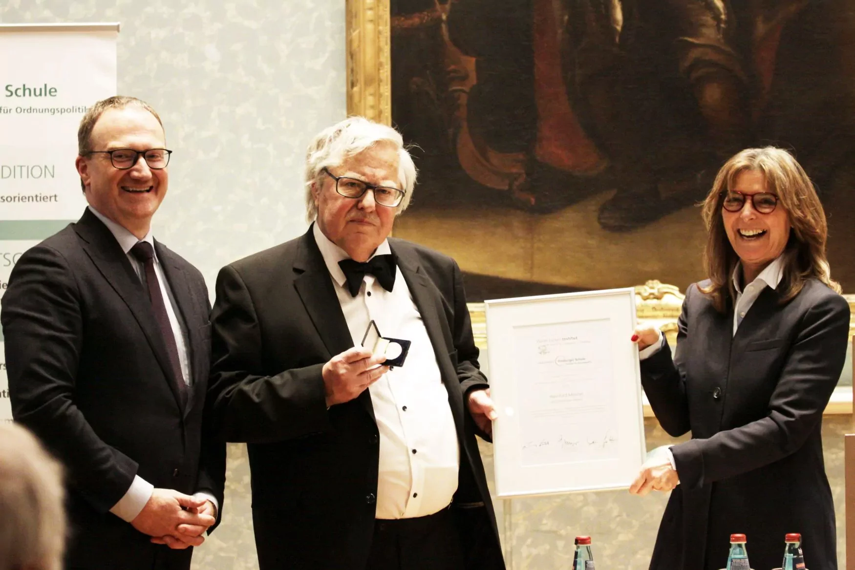 Verleihung der Walter-Eucken-Medaille an Wernhard Möschel