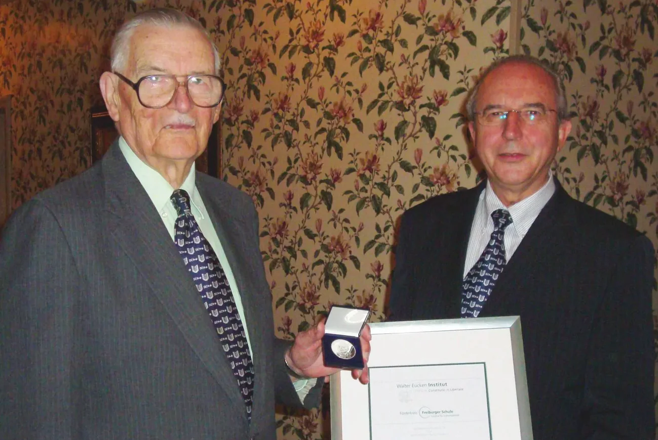 Verleihung der Walter-Eucken-Medaille an Prof. James M. Buchanan